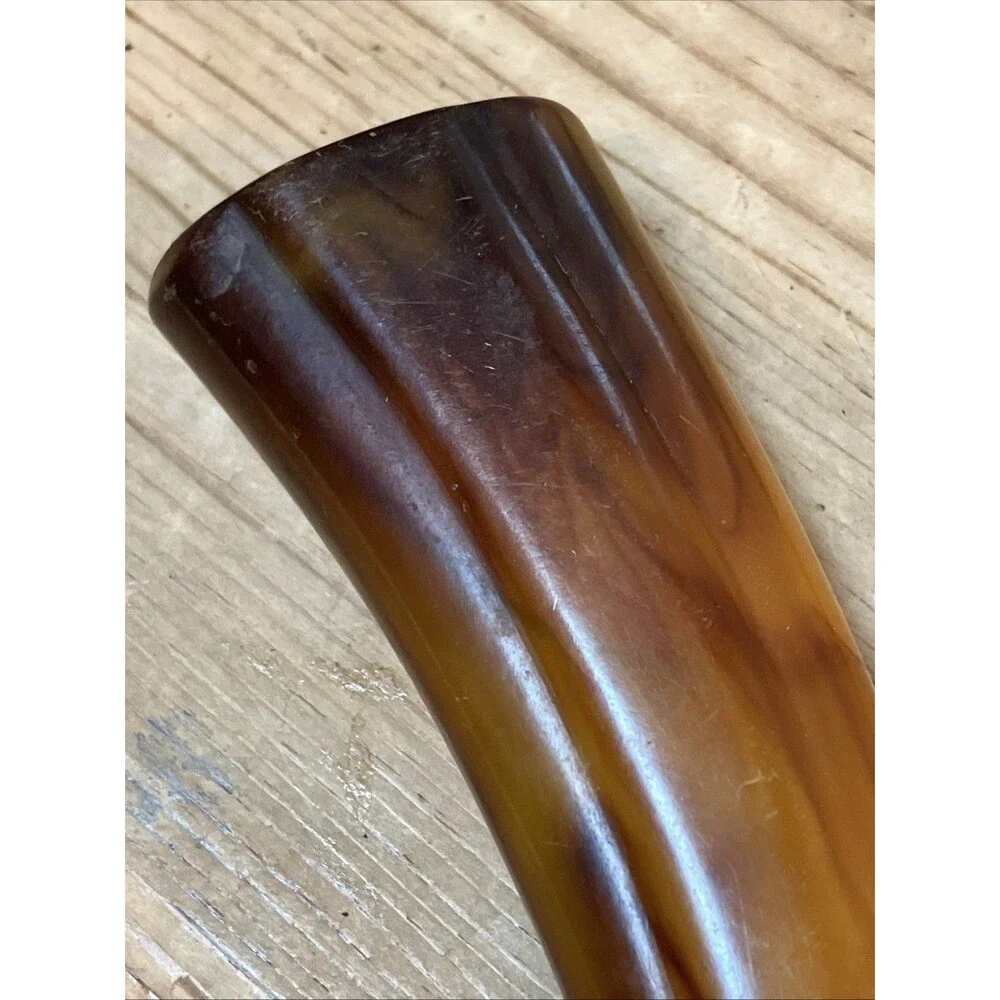 Antique VTG Bakelite Lot Carving Knife Fork Butterscotch Gold Plus Just A handle